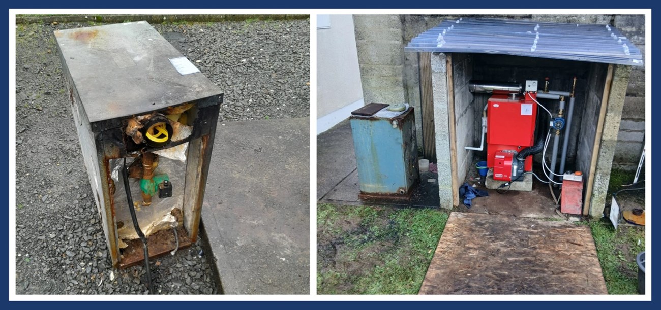 Oil boiler upgrades in Nenagh