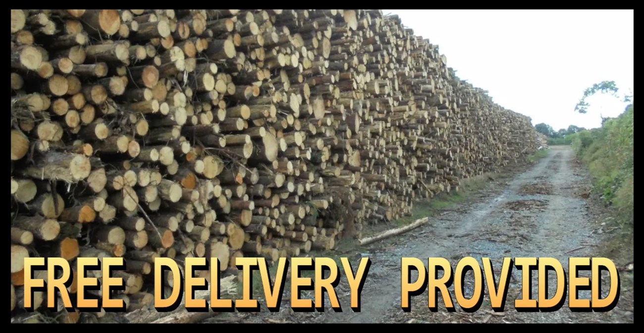 Firewood is delivered free of charge in Bettystown, Laytown, Mornington, and Duleek by Logman Firewood
