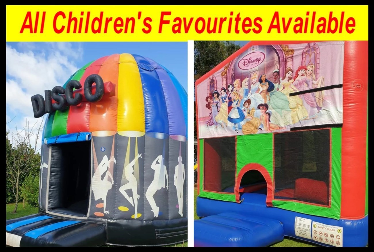 Themed bouncy castle hire in Longford - Longford Bouncy Castles