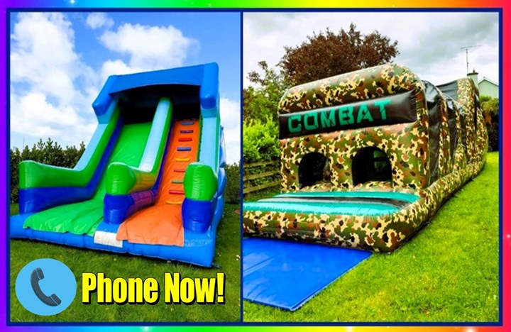 Bouncy castle hire in Longford is provided by Bouncy Castles Longford