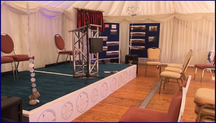 Corporate marquee hire in Cavan is available from LM Marquees