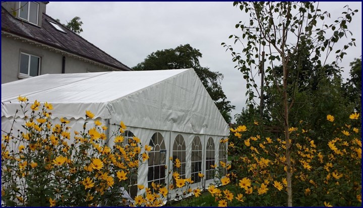 Funeral marquee hire in Cavan is provided by LM Marquees