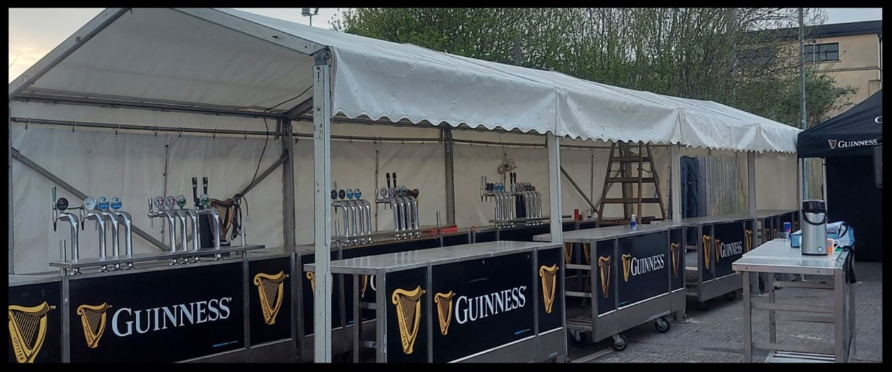 Corporate marquee hire in Meath is provided by Marquee Hire Meath