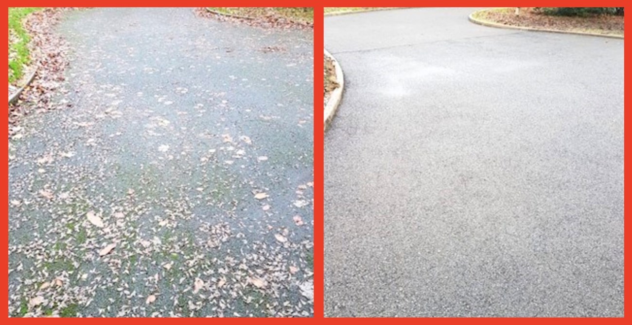 Driveway cleaning in Loughrea, Ballinasloe, and Athenry