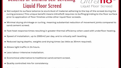 Liquid Floor Screeding in Dundalk -