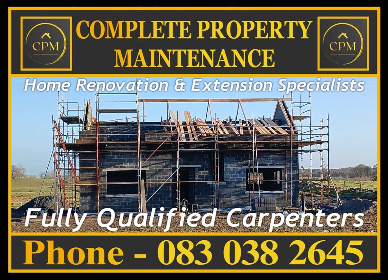 Home renovations, house extensions, and roofing in Ballaghaderreen
