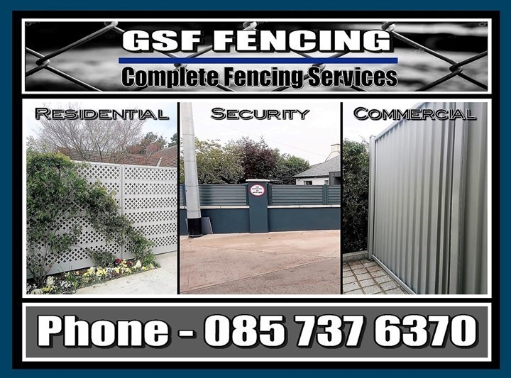 Fencing services in Swords, Balbriggan, and Skerries - GSF Fencing