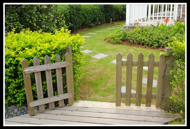 Garden gates in Tipperary - installed by Willows Garden Fencing