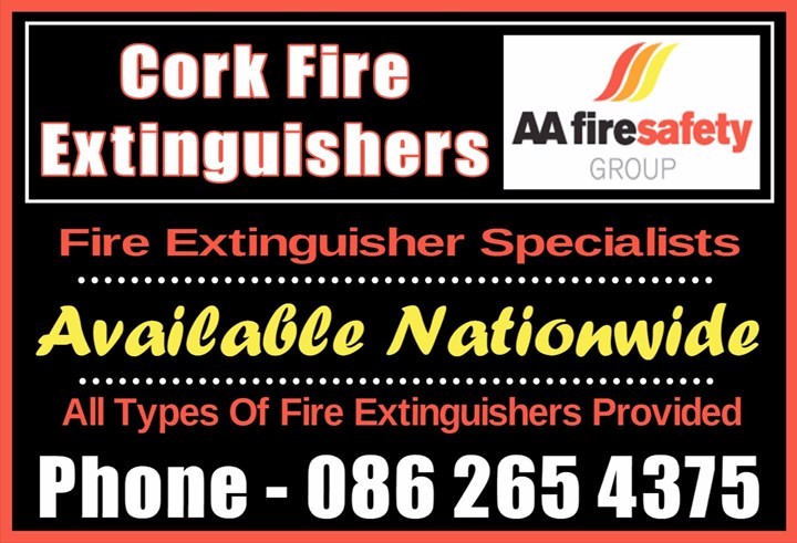 Fire extinguishers in Cork - supplied by Cork Fire Extinguishers