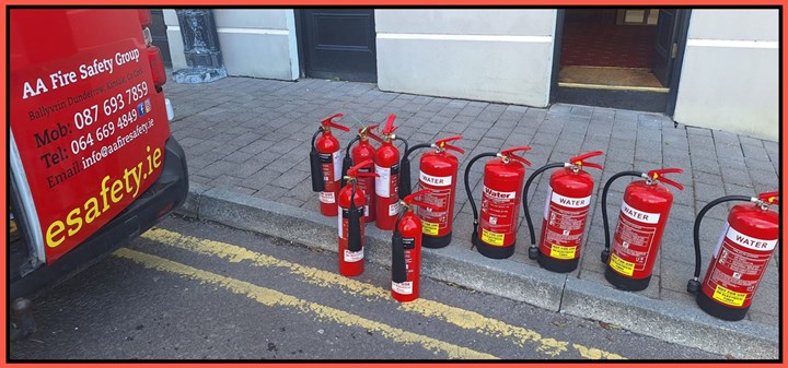 Class A fire extinguishers in Cork - provided by Cork Fire Extinguishers