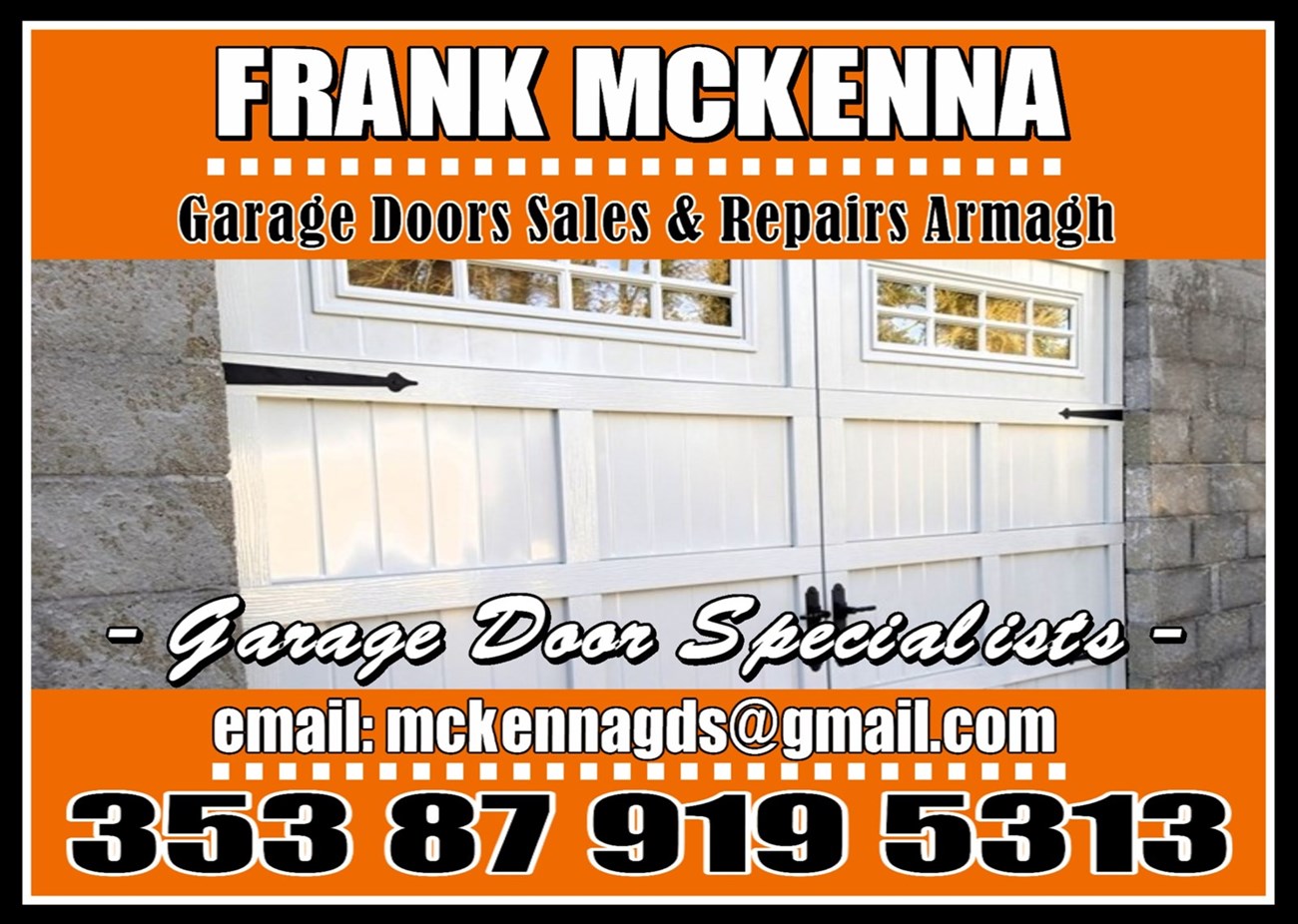 Garage door services in Armagh - carried out by Frank McKenna Garage Doors