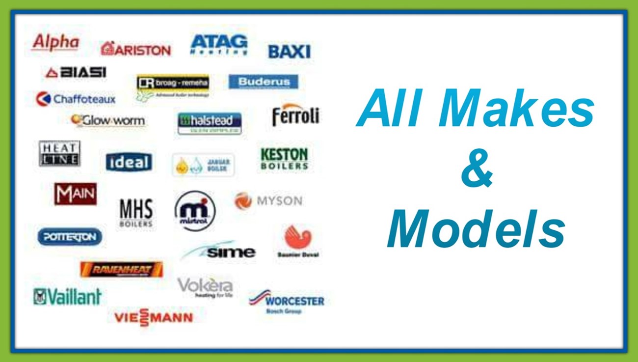 All makes and models of gas boiler serviced in Donaghmede and Malahide - JSD Gas Boiler Services Donaghmede