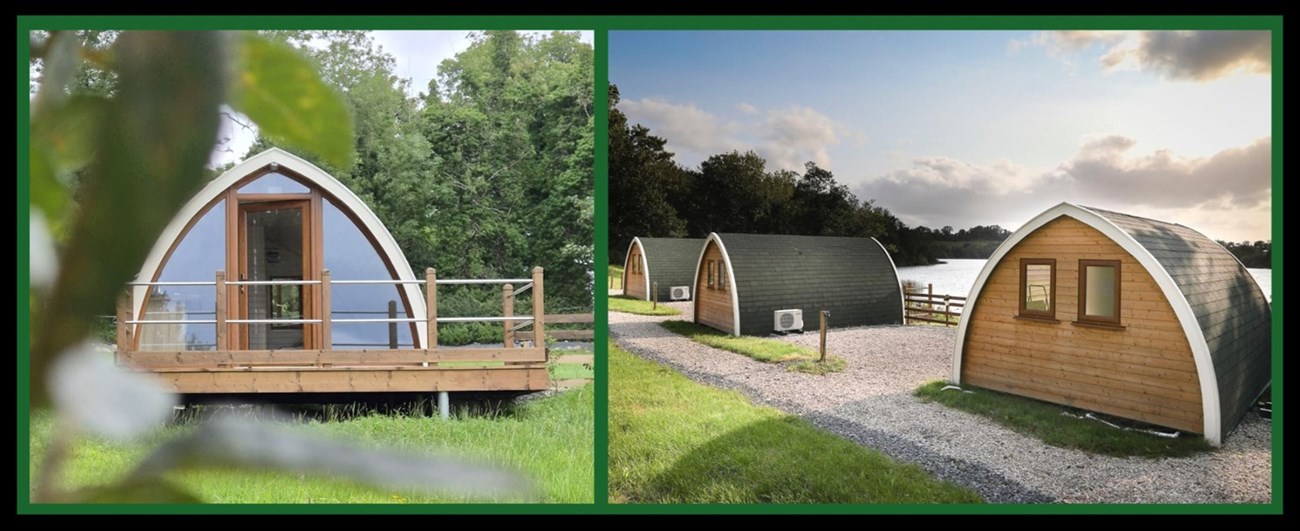Luxury lakeside glamping in Cavan - Swan Lake Glamping