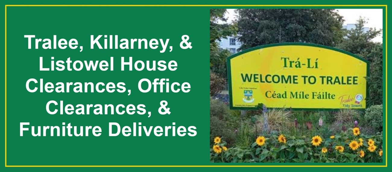 Man with van furniture removal services in Killarney
