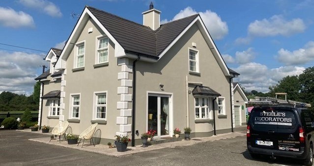 Exterior house painting in Blackrock County Louth
