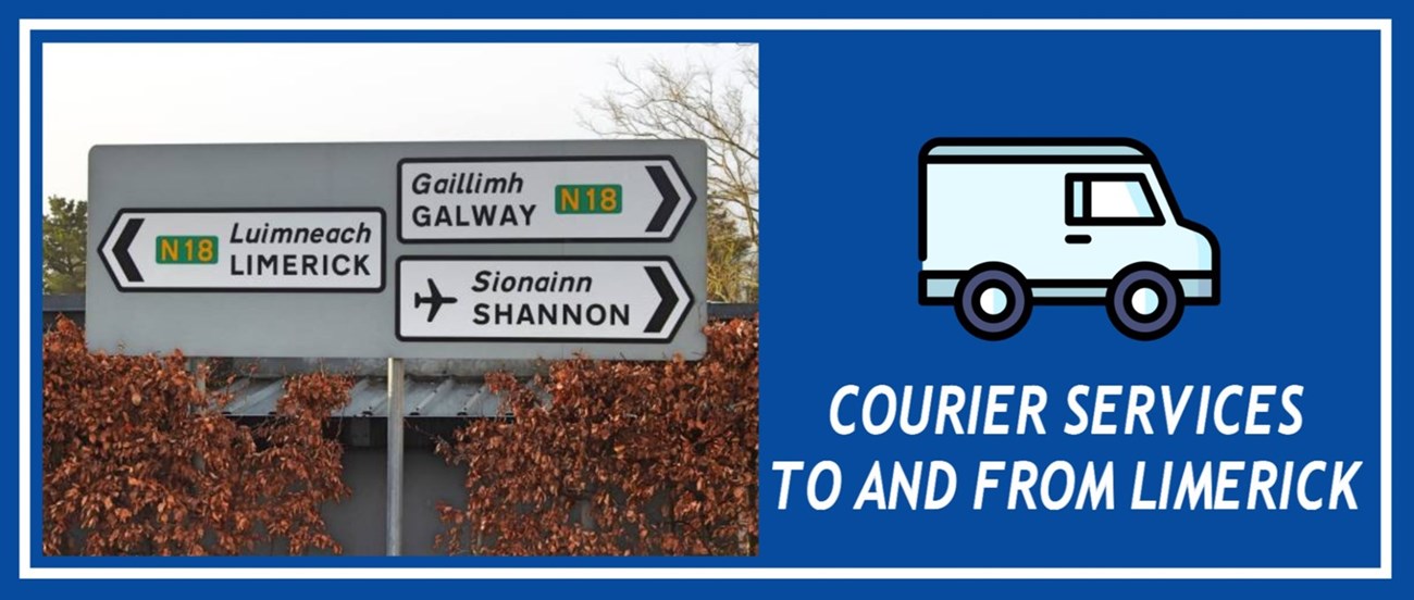 Man with van courier services to and from Limerick