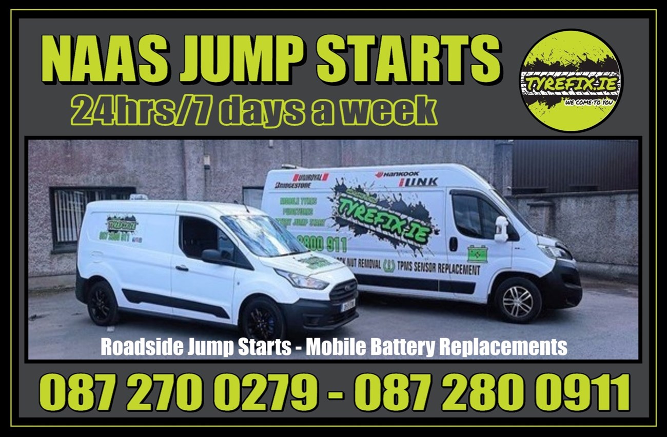 Jump start services in Naas - Naas Jump Starts