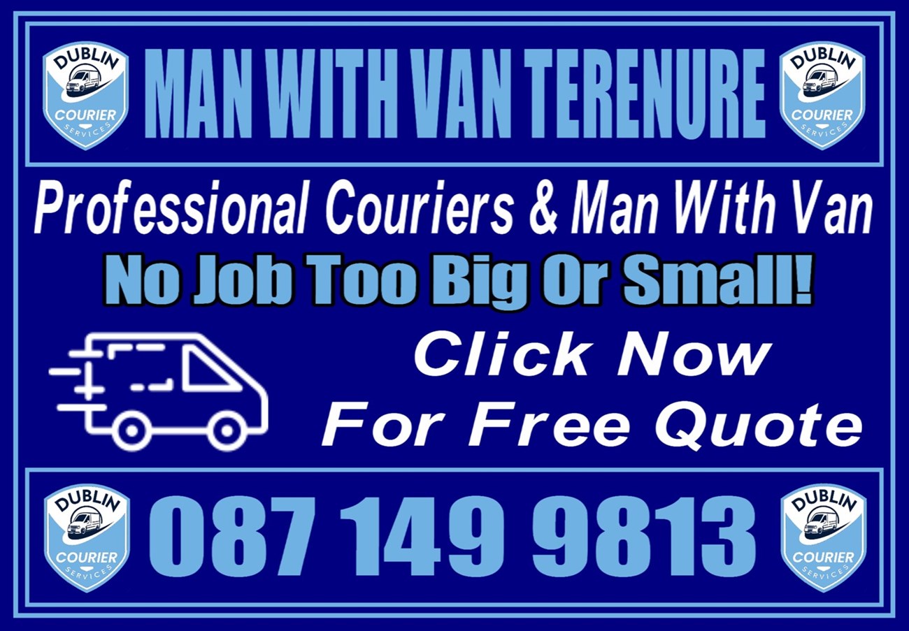 Man With Van services in Rathmines and Terenure - Man With Van Terenure