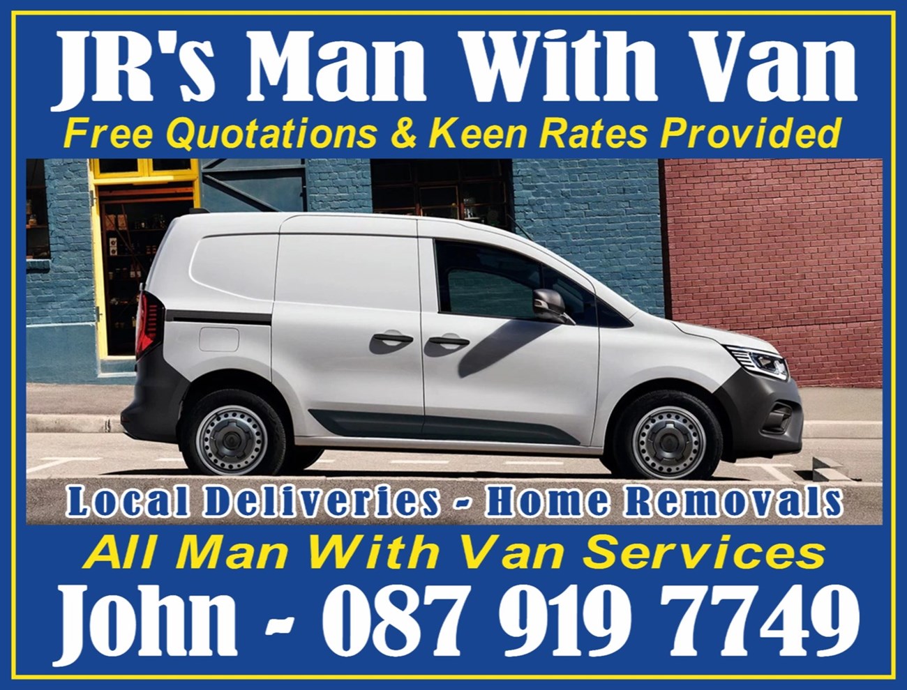 Man with van services in Tralee