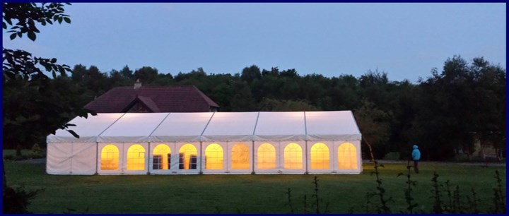 Party marquee hire in Balbriggan, Laytown and Bettystown is available from LM Marquees