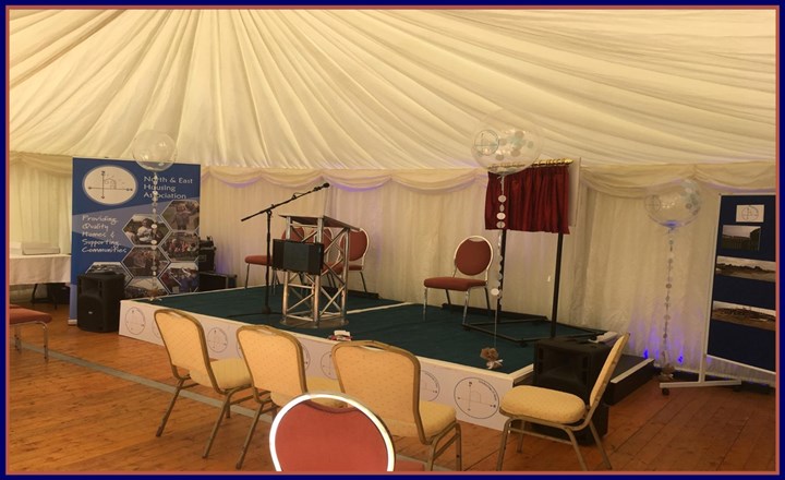 Corporate marquee hire in Meath is provided by Marquee Hire Meath