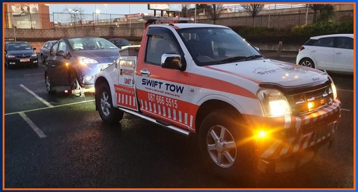 Roadside assistance on the N7 in South Dublin is carried out by Swift Tow