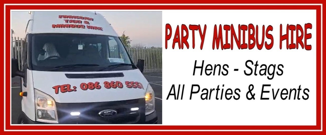 Party minibus Hire to and from Duleek and Stamullen - Finnegan Minibus Hire
