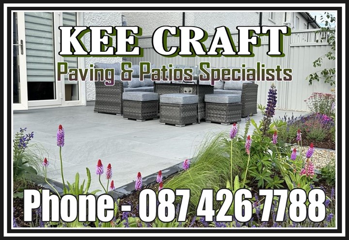 Paving and patios in Mullingar - installed and supplied by Kee-Craft Paving