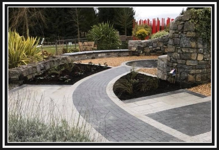 Installing patios in Mullingar is a speciality of Kee-Craft Paving