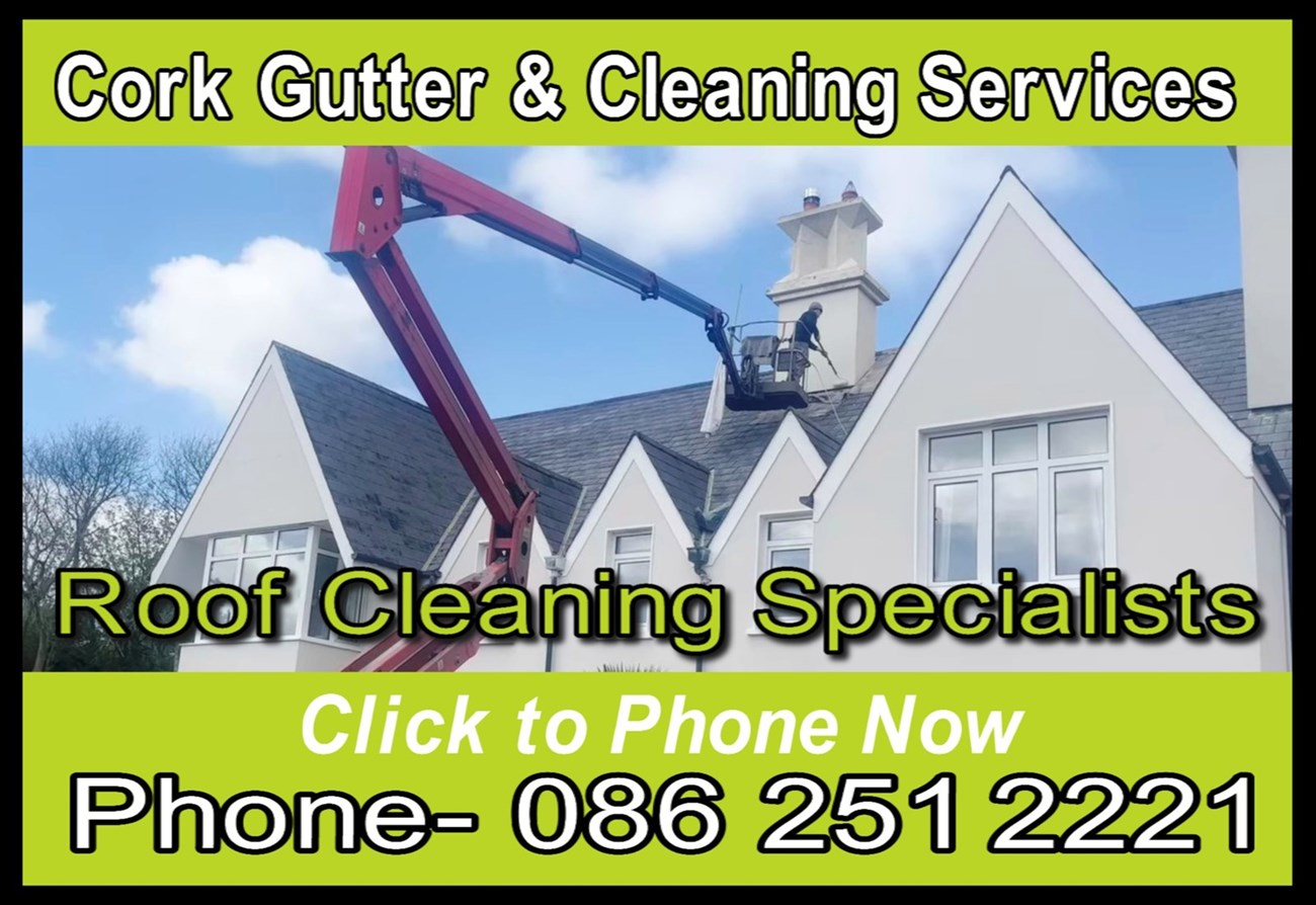 Roof Cleaning Carrigaline, Clonakilty, Bandon - Cork Gutter & Cleaning Services