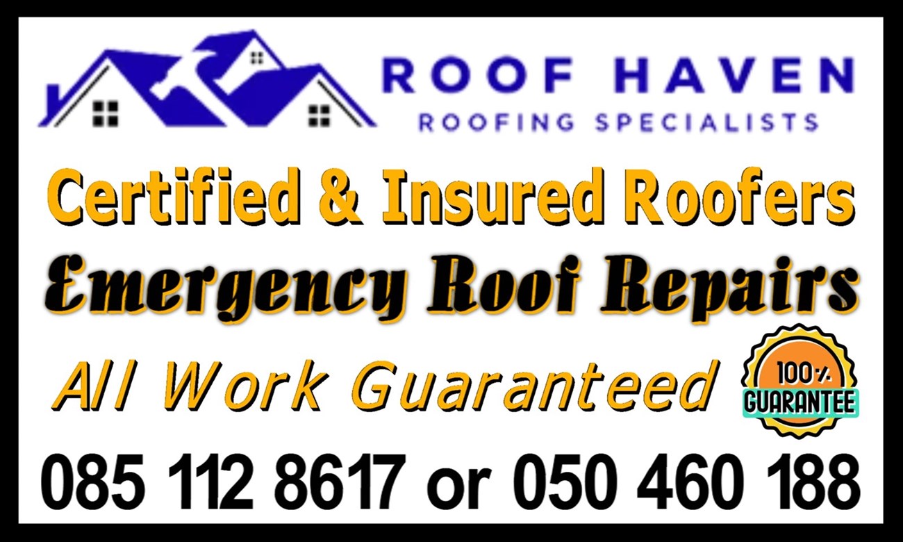 Roof repairs in Kilkenny - carried out by Kilkenny Roof Repairs