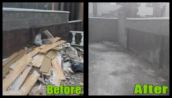 House clearance rubbish collection in Swords - carried out by Swords Rubbish Removal