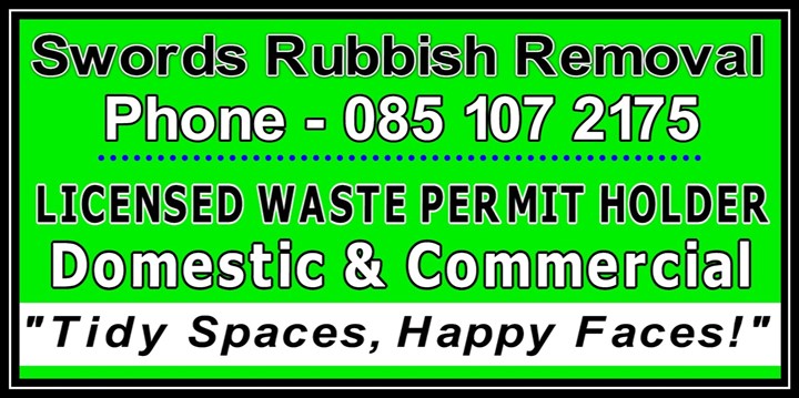 Rubbish collection in Swords - carried out by Swords Rubbish Removal - logo