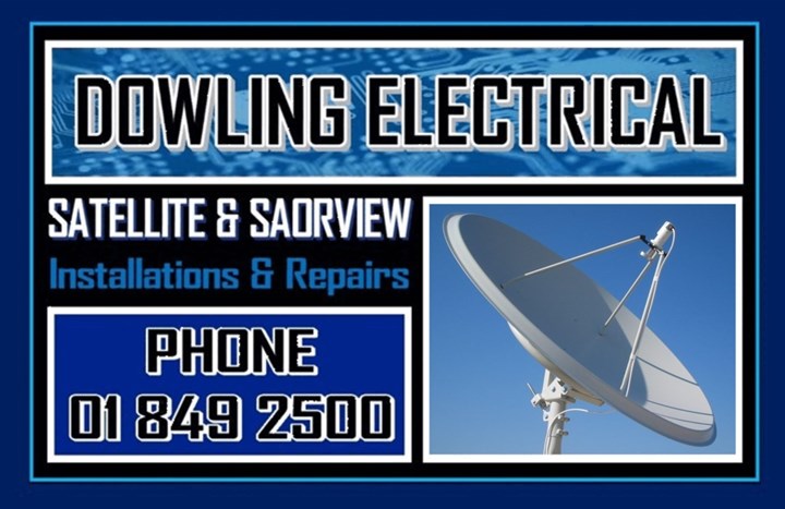 Saorview and Satellite repair in Balbriggan and Swords is carried out by Dowling TV