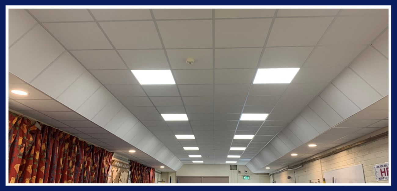 Suspended ceilings in Sligo are installed by Kehoe Interior Fitout