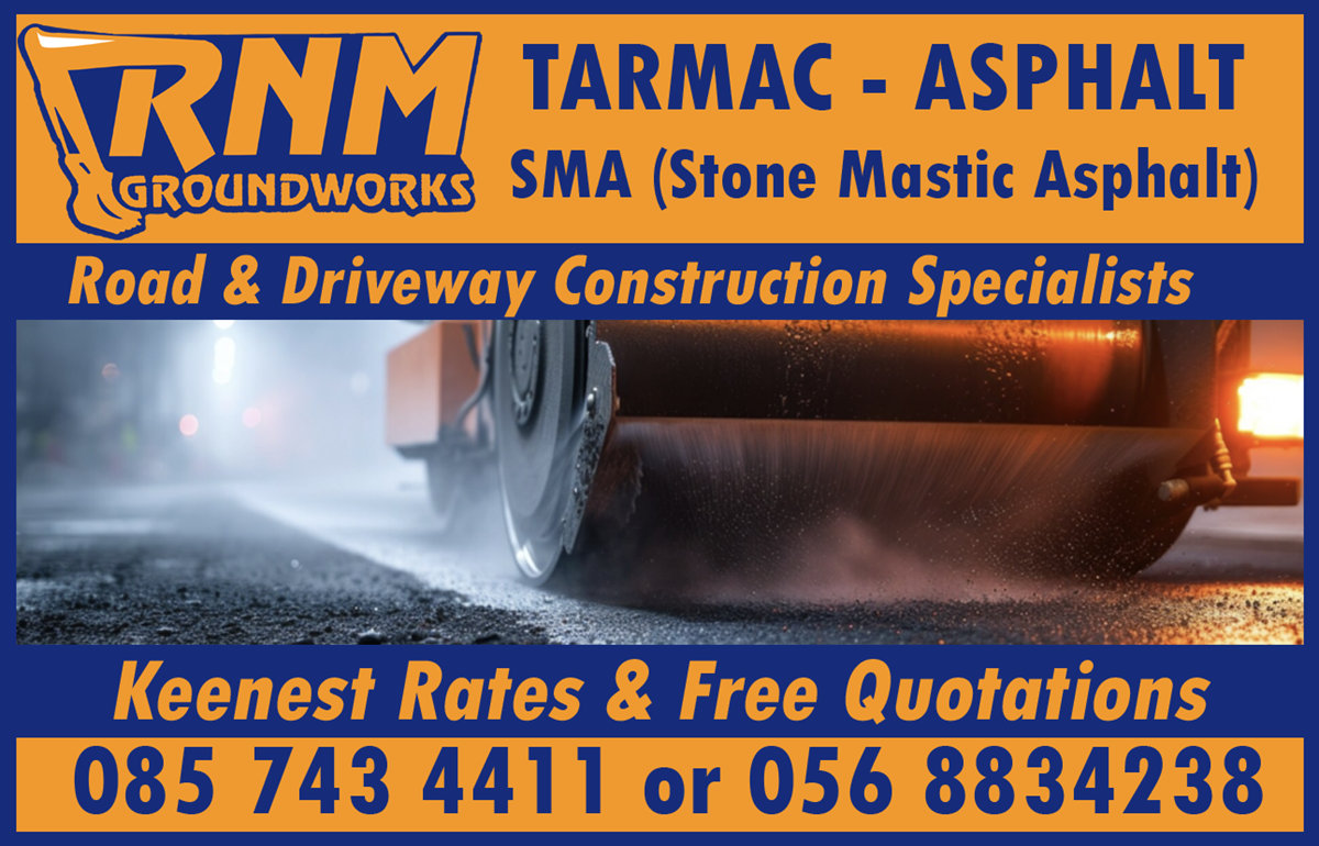 Tarmacking contractors in Cashel
