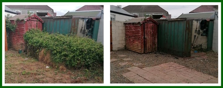 Shrub clearance in Swords and Balbriggan - provided by North Dublin Tree Care