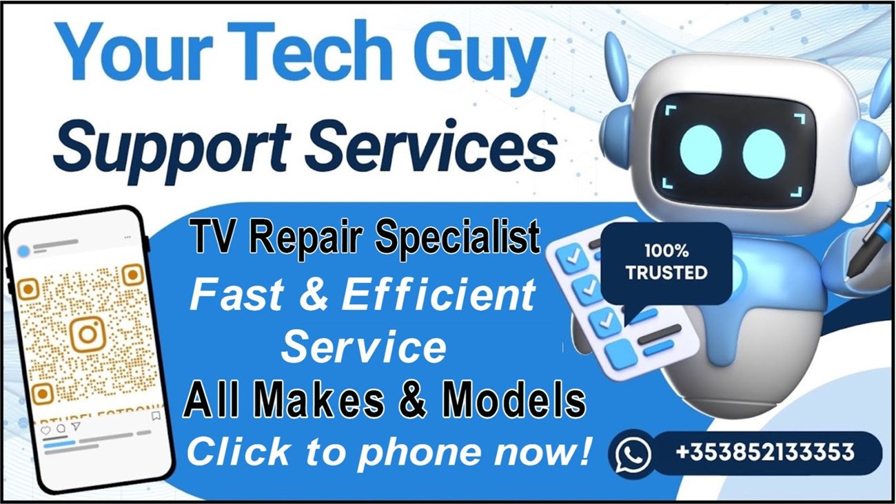Tv Repairs in Balbriggan carried out by Arthur