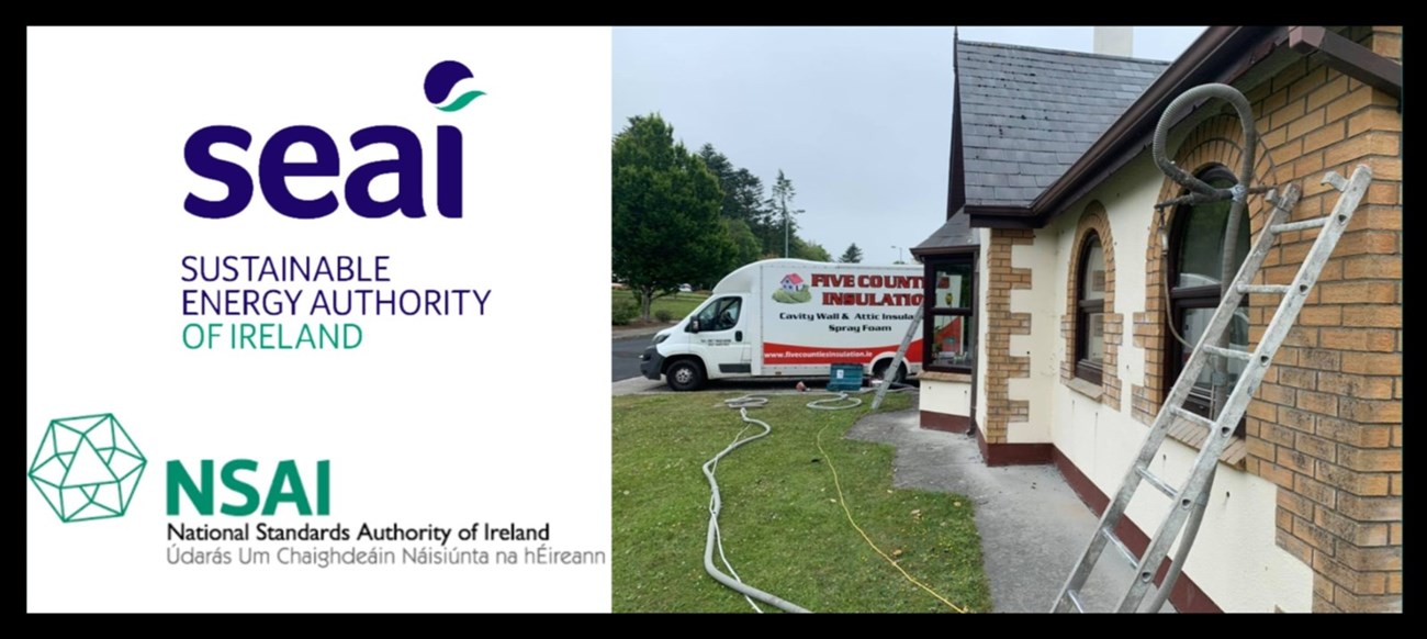 Cavity wall insulation in Waterford - carried out by Waterford Cavity Wall Insulation