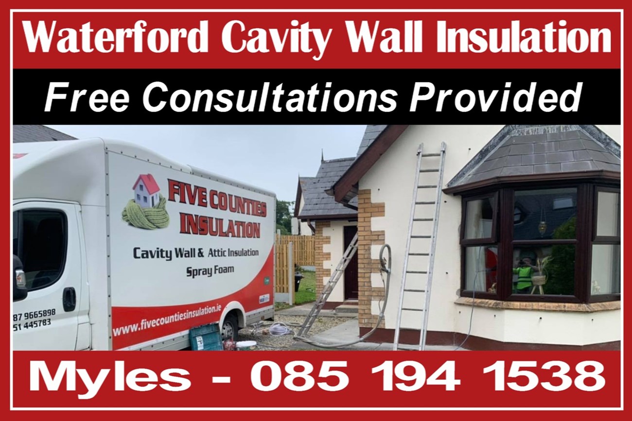 Cavity wall insulation Waterford - logo