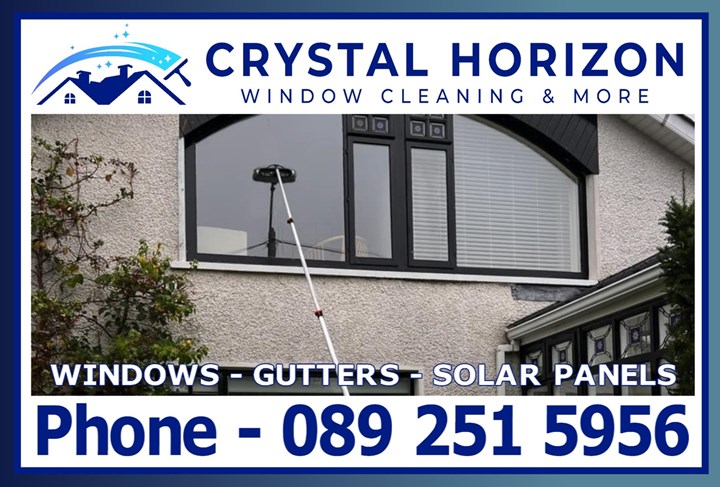 Window cleaning, solar panel cleaning, and gutter cleaning in Dundalk - Crystal Horizon