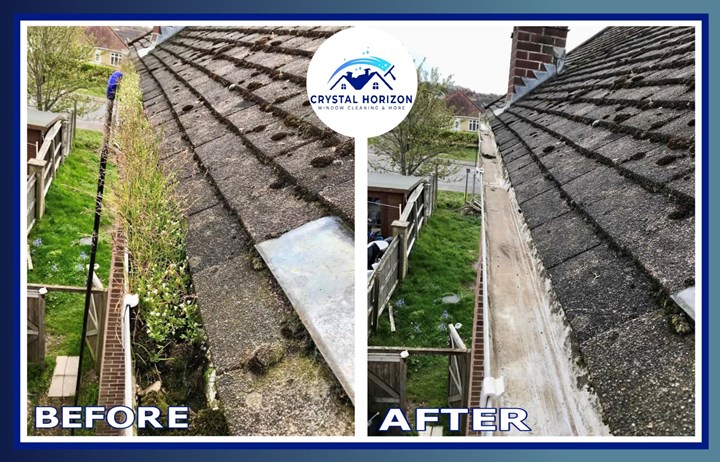 Gutter cleaning in Dundalk - Crystal Horizon