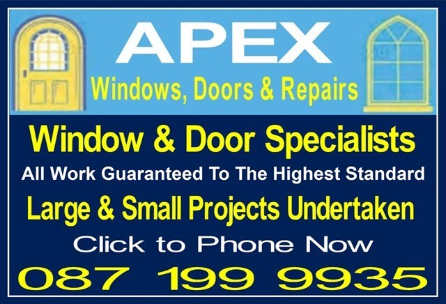 Window and door repairs Longford - APEX Windows, Doors & Repairs