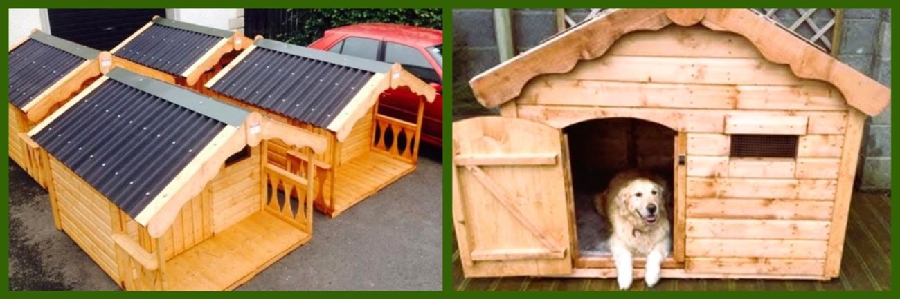 Dog kennels in Swords - manufactured by Swords Garden Sheds