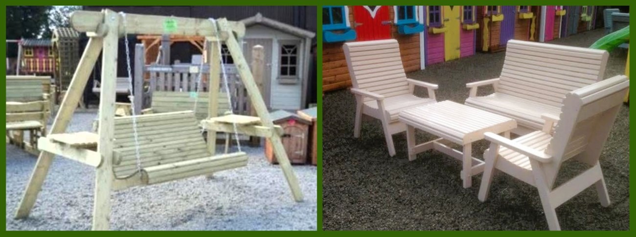 Garden furniture in Swords - manufactured by Swords Garden Sheds